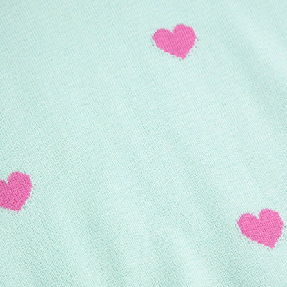 Peysa - Mint Hearts