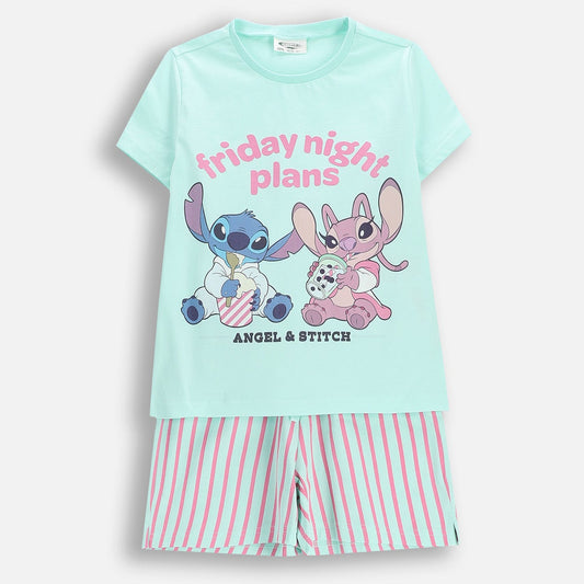 Náttföt - Stitch and Angel
