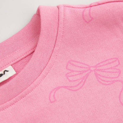 Peysa - Pink Bows