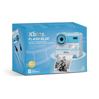Myndavél með prentara - Xblitz Flash Blue