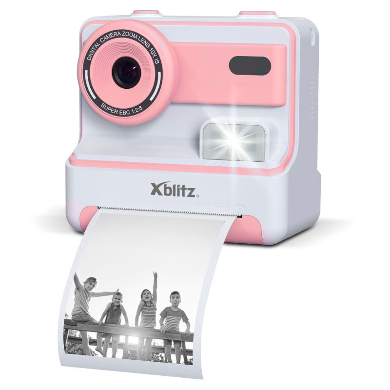 Myndavél með prentara - Xblitz Flash Pink