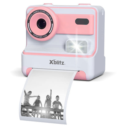 Myndavél með prentara - Xblitz Flash Pink