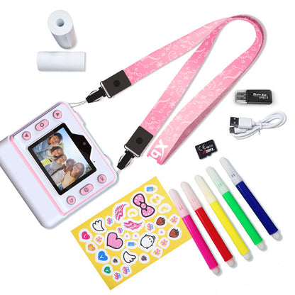 Myndavél með prentara - Xblitz Flash Pink