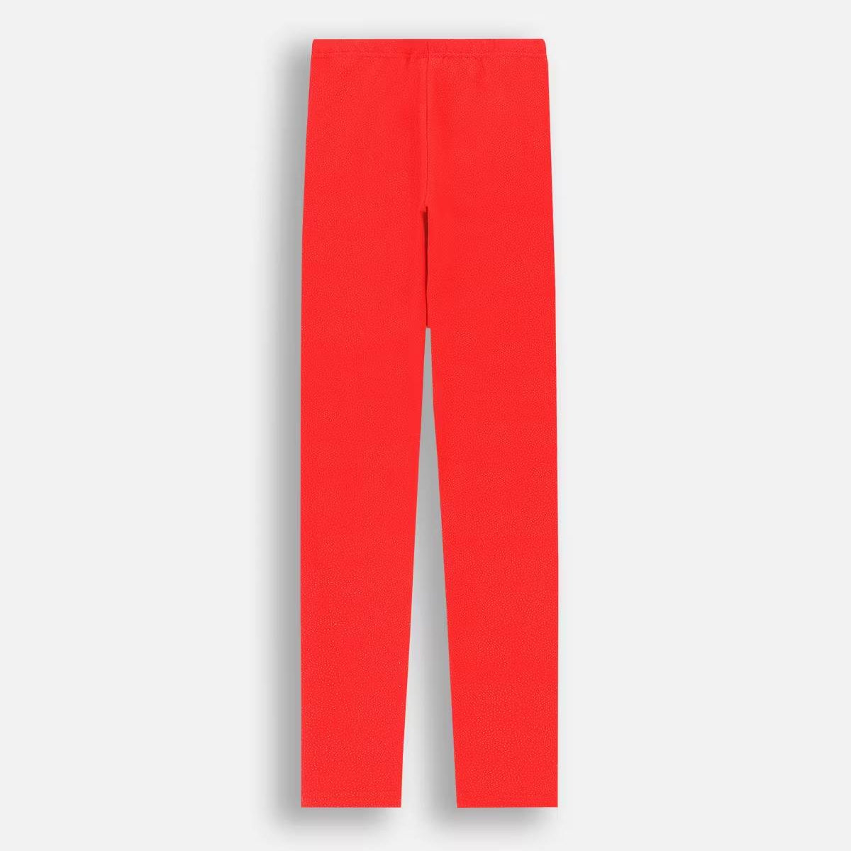 Leggings - Red Gold Sparkle
