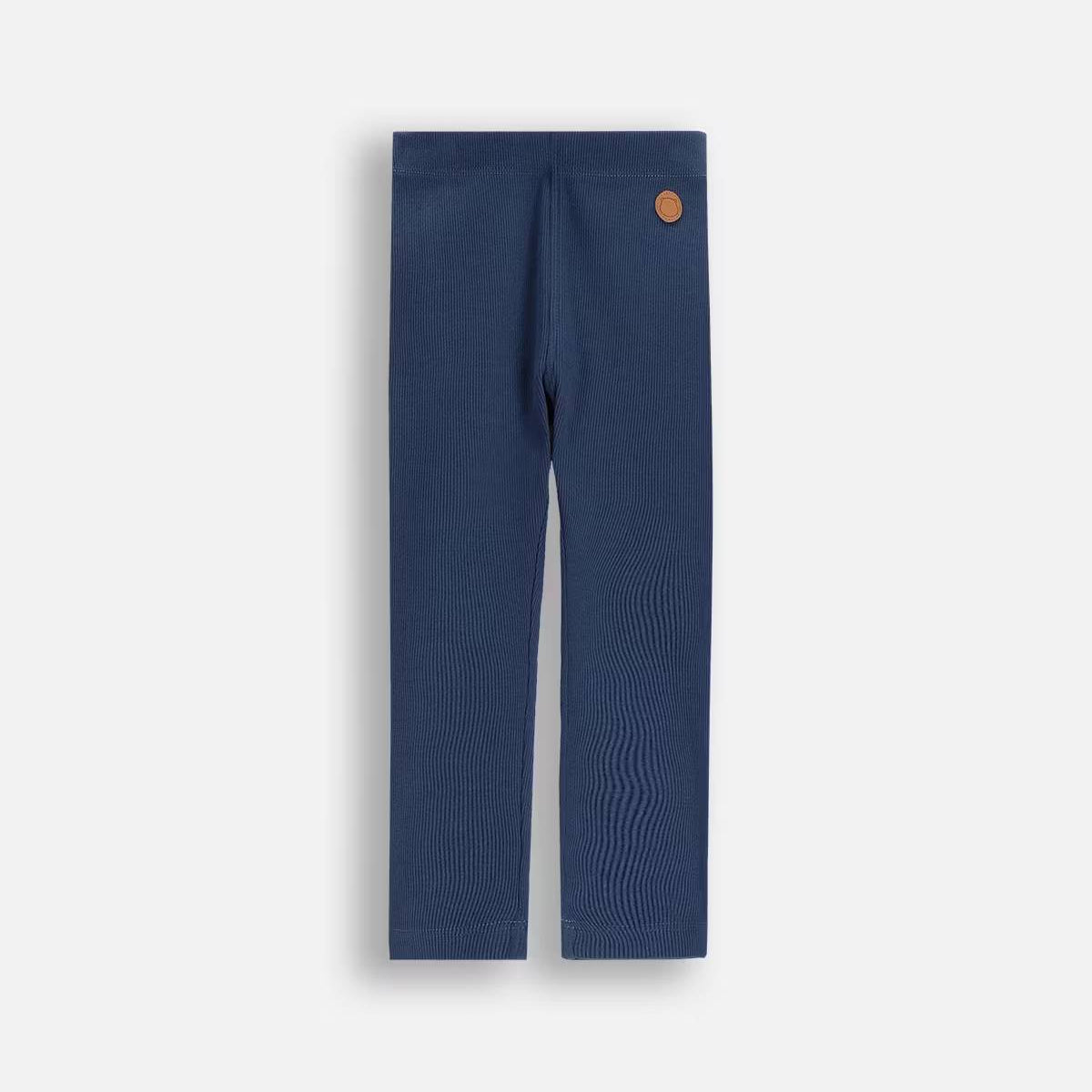 Leggings - Ribbed Navy
