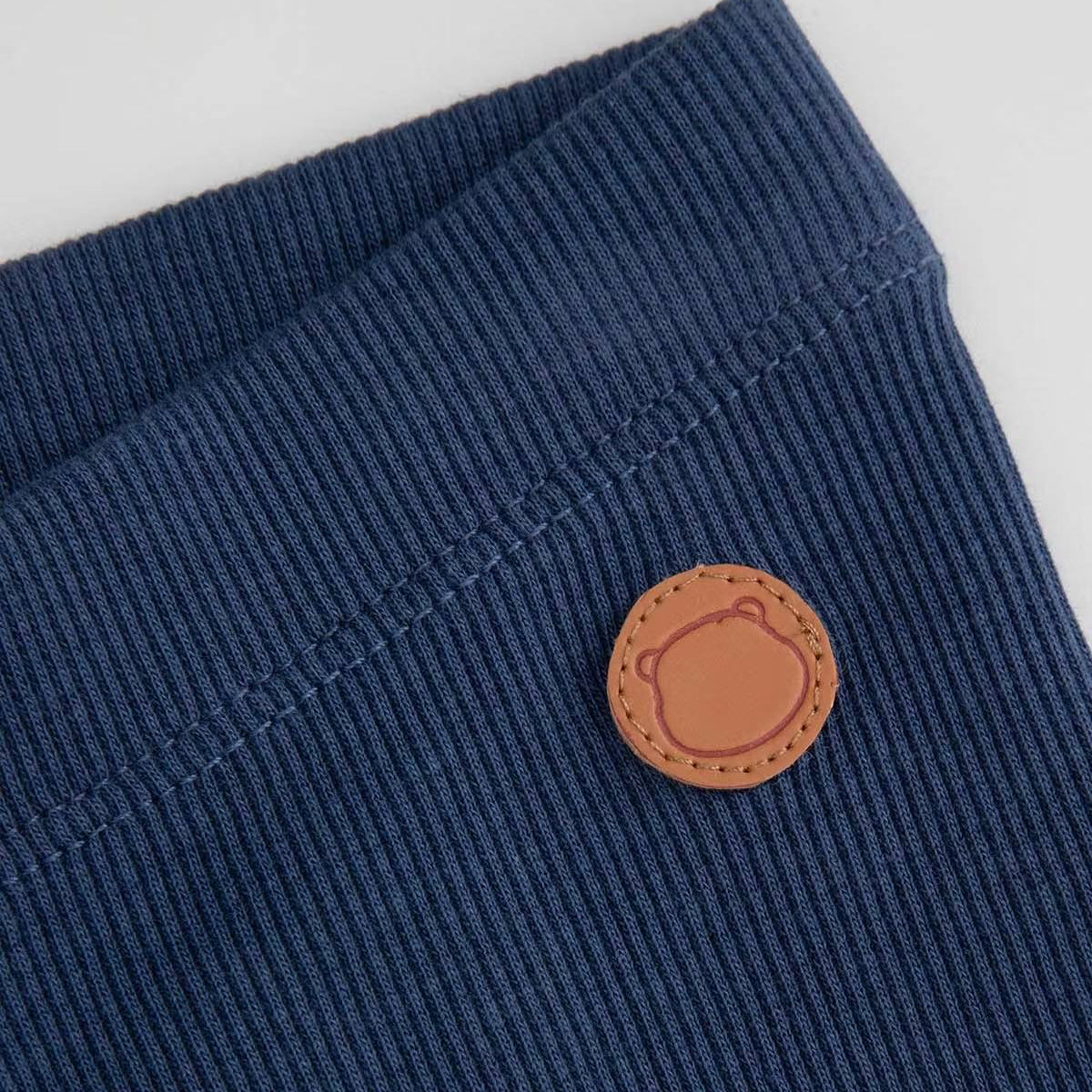 Leggings - Ribbed Navy