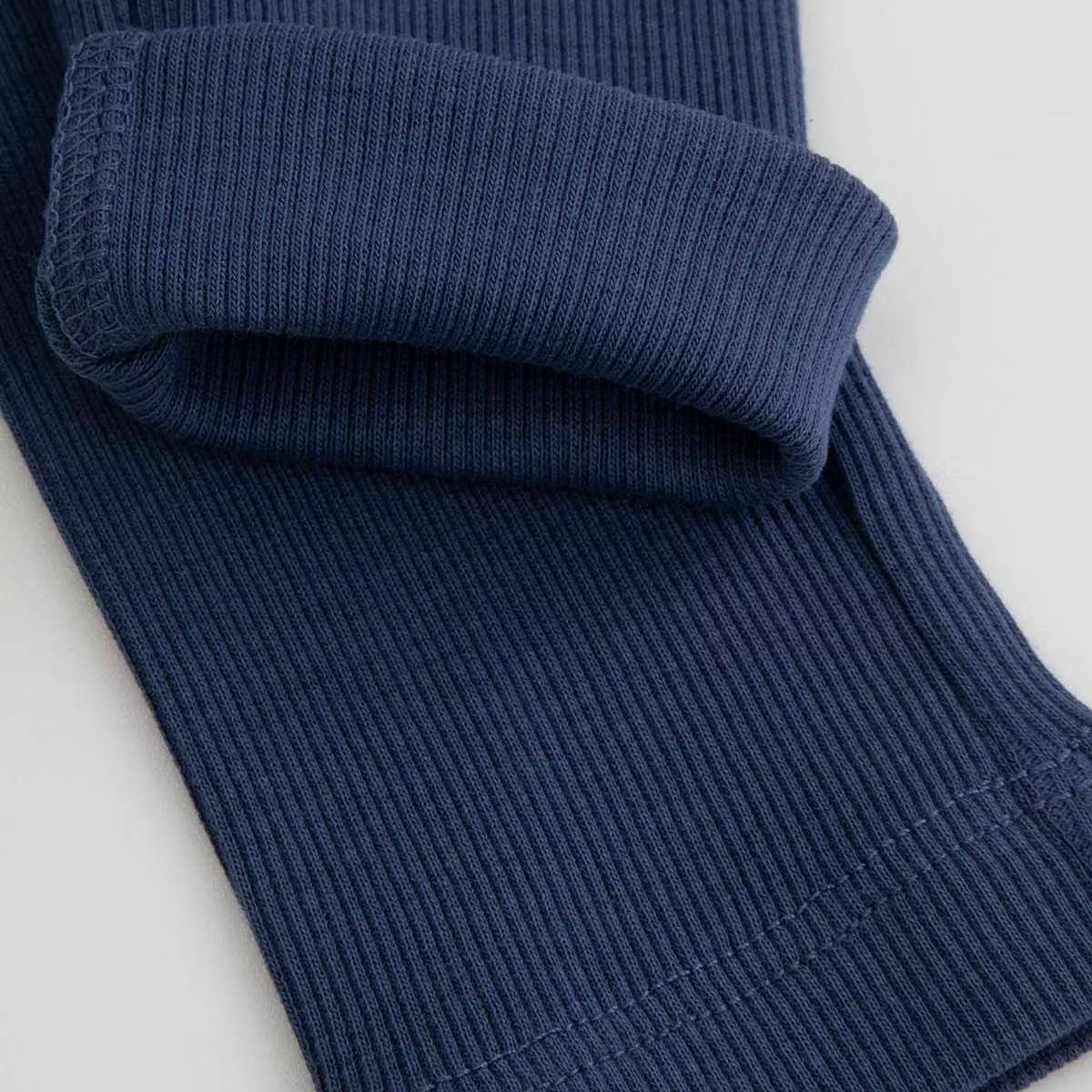 Leggings - Ribbed Navy