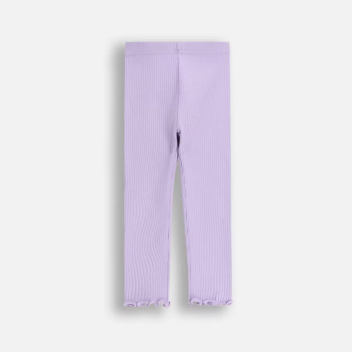 Leggings - Ribbed Light Purple