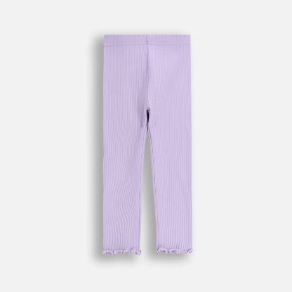 Leggings - Ribbed Light Purple