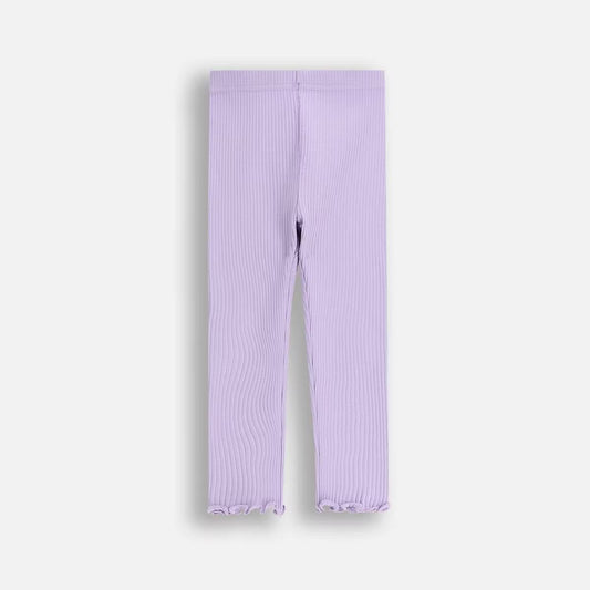Leggings - Ribbed Light Purple