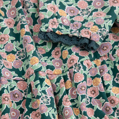 Ungbarnakjóll - Flowers