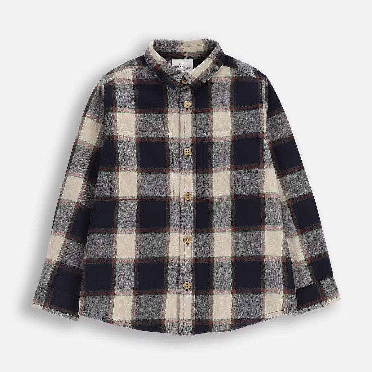 Hneppt Flannel Skyrta