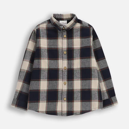 Hneppt Flannel Skyrta