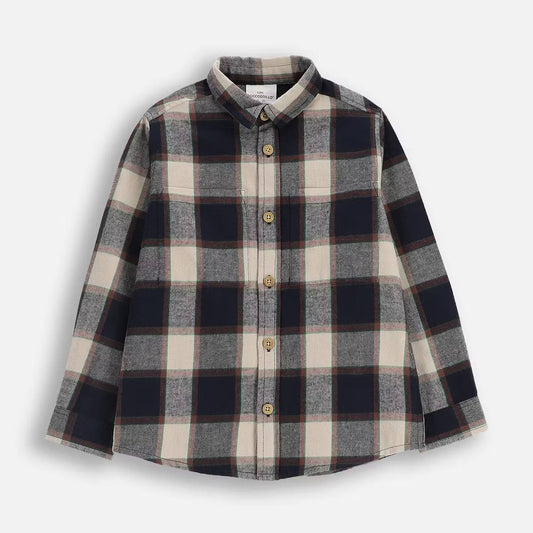 Hneppt Flannel Skyrta
