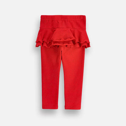 Leggings - Red Gold Sparkle