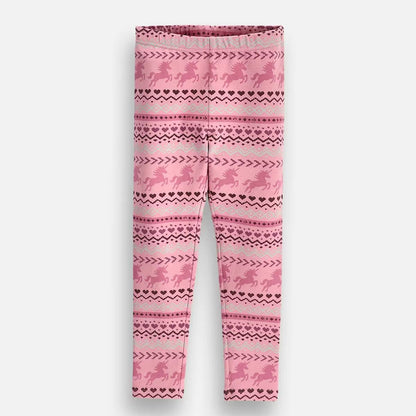 Leggings - Pink Horses