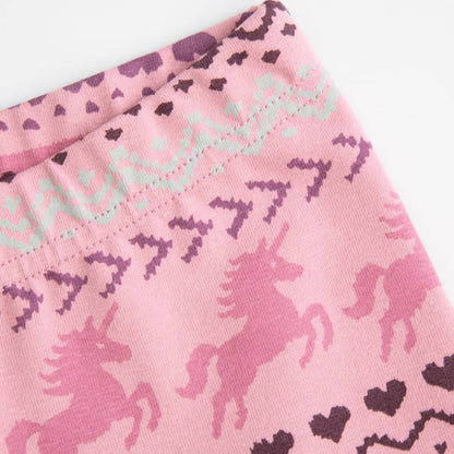 Leggings - Pink Horses