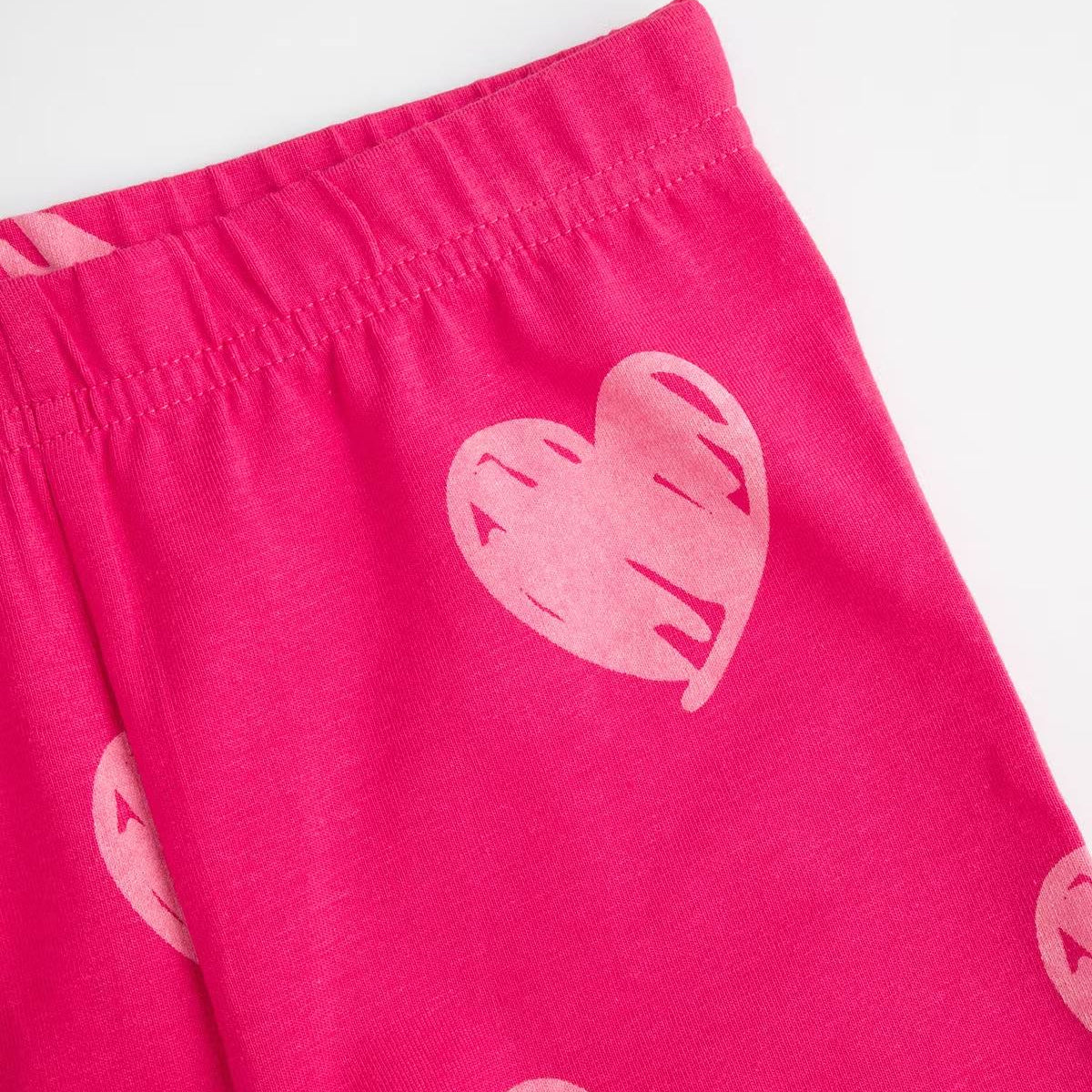 Leggings - Pink Hearts 2-pack