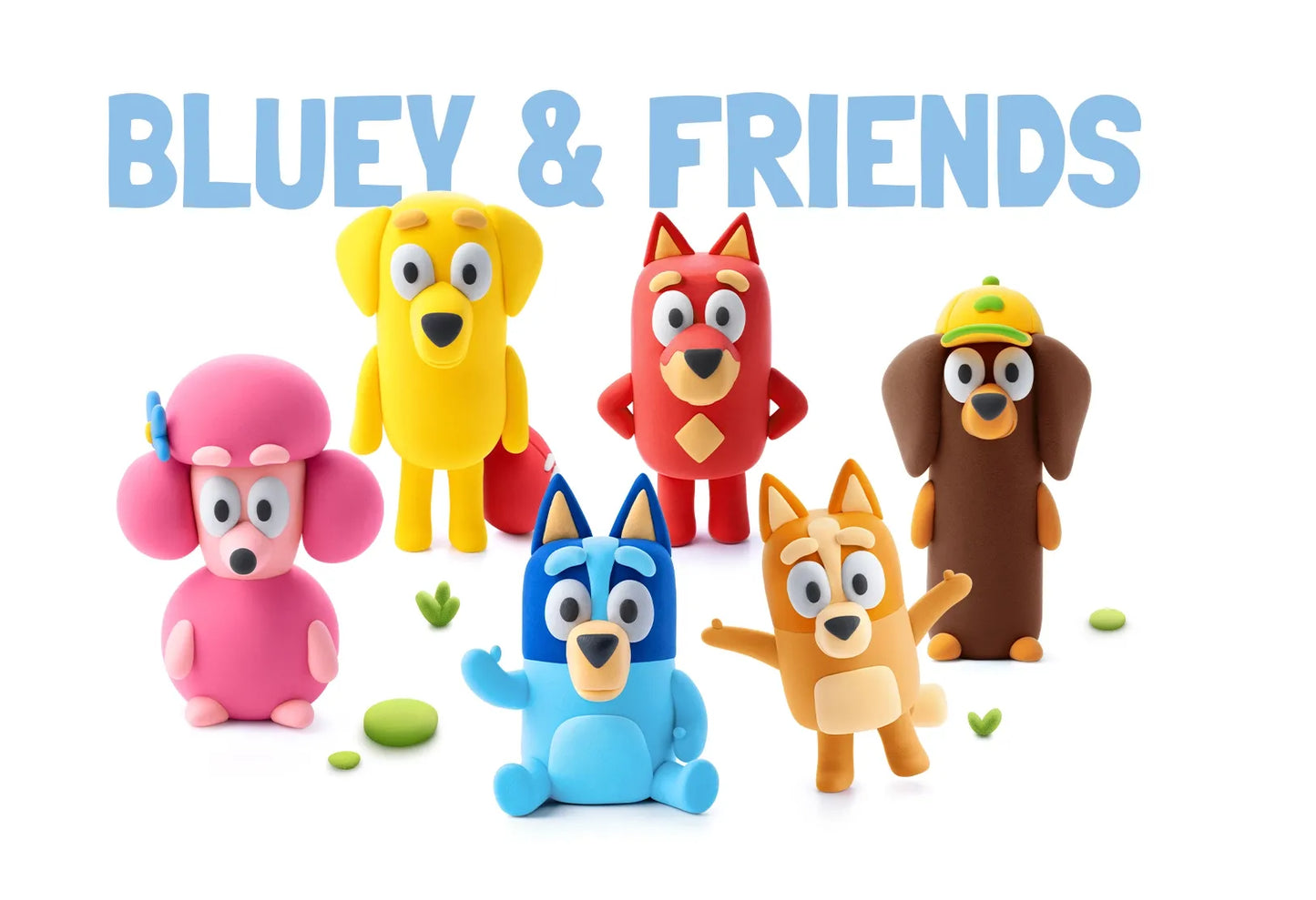 Hey Clay Bluey & Friends - 15 cans