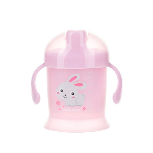 Drykkjarmál - Non spill Cup 200ml - Pink Bunny