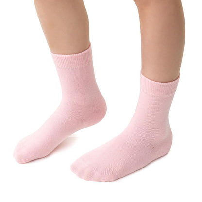 Organic Cotton Sokkar - Light Pink st. 20-25