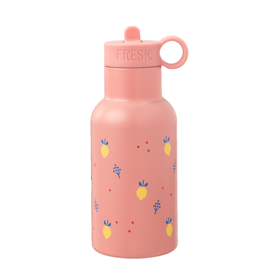 Vatnsbrúsi úr stáli með röri - Summer Fruit 350ml