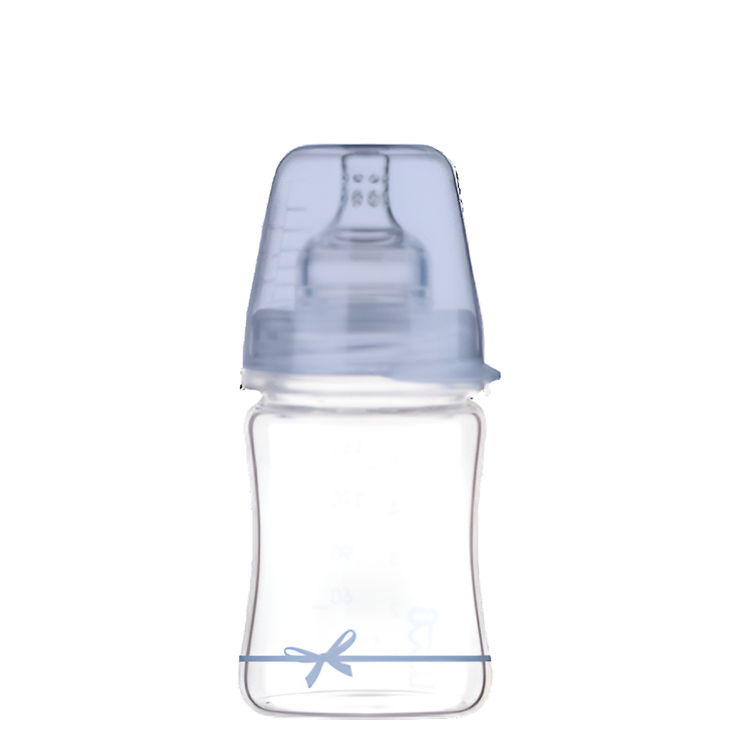 Glerpeli - LOVI Dynamic Glass Bottle 150ml - Baby Blue