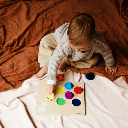 Balloon Sorter - Rainbow Bright