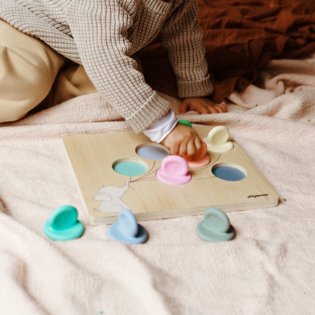 Balloon Sorter - Rainbow Bright