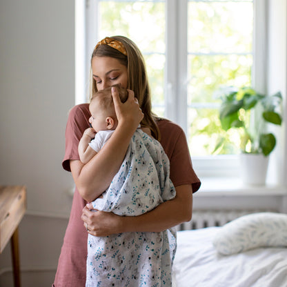 Bamboo Swaddle XL -Dino