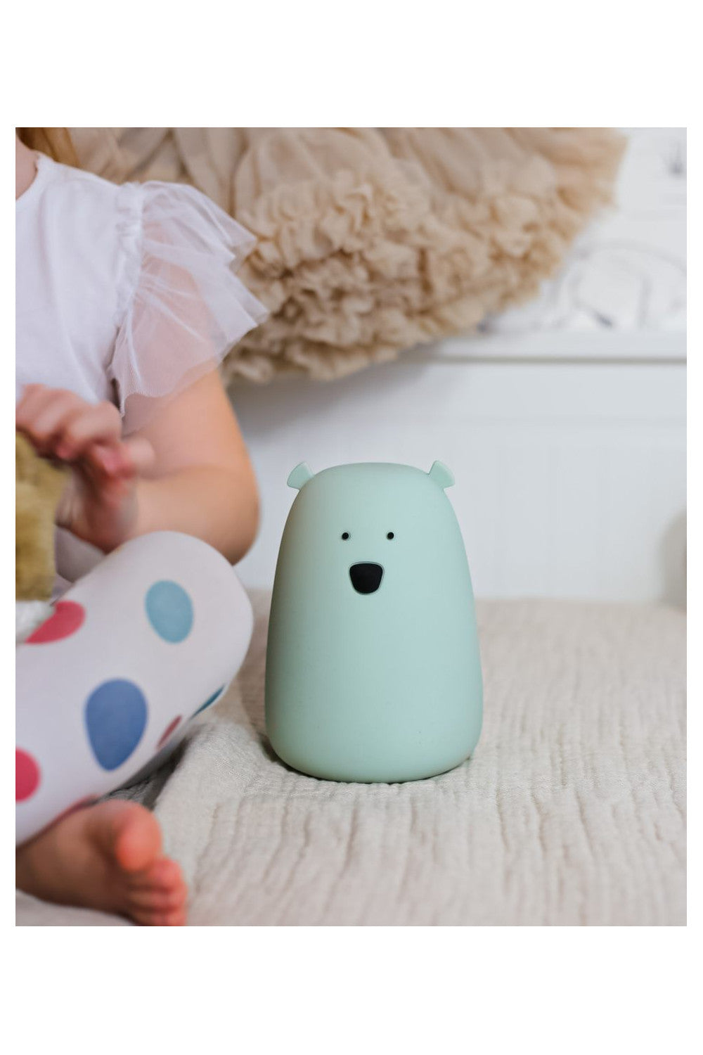 Soft Silicone Lampi - Bear Green