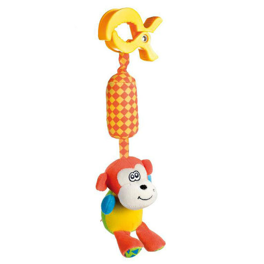 Mjúkt Leikfang - Soft Toy with rattle - Monkey