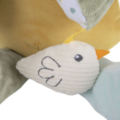 Soft Rattling Cuddle Toy with a Squeaker - Newborn Mouse 53cm