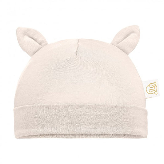 Ungbarnahúfa úr bambus -Beige