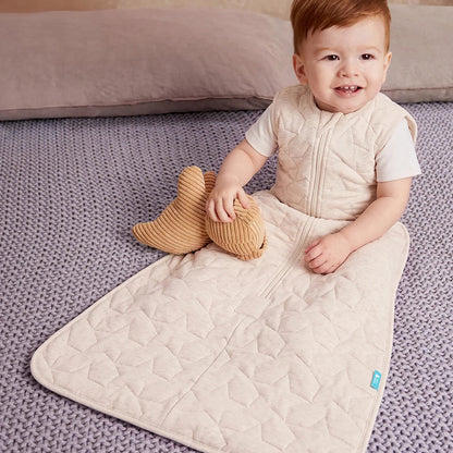 Love To Dream Svefnpoki Ermalaus - Oatmeal Stars 2.5Tog
