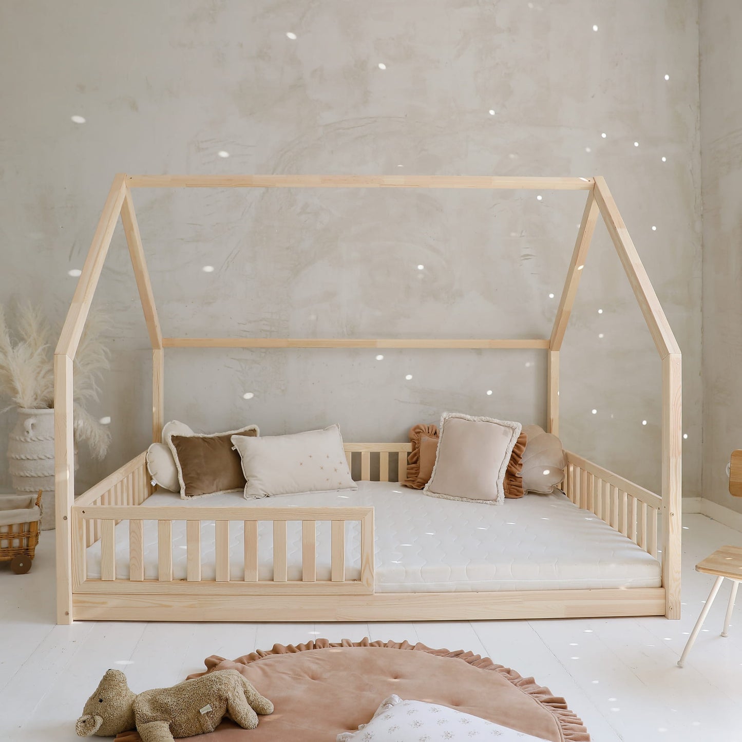 Húsrúm Bianco Natural 200x140cm - VÆNTANLEGT Í LOK JÚNÍ