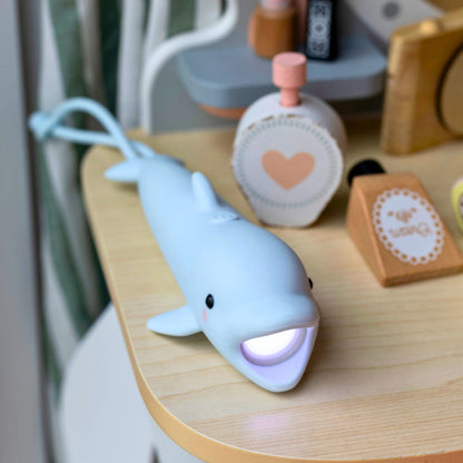 Sílikon Vasaljós USB Rechargable - Dolphin BUBBLY