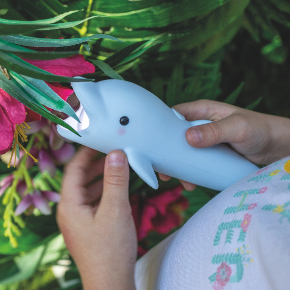 Sílikon Vasaljós USB Rechargable - Dolphin BUBBLY