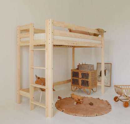 Basic Loft Bed Natural