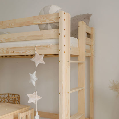 Basic Loft Bed Natural