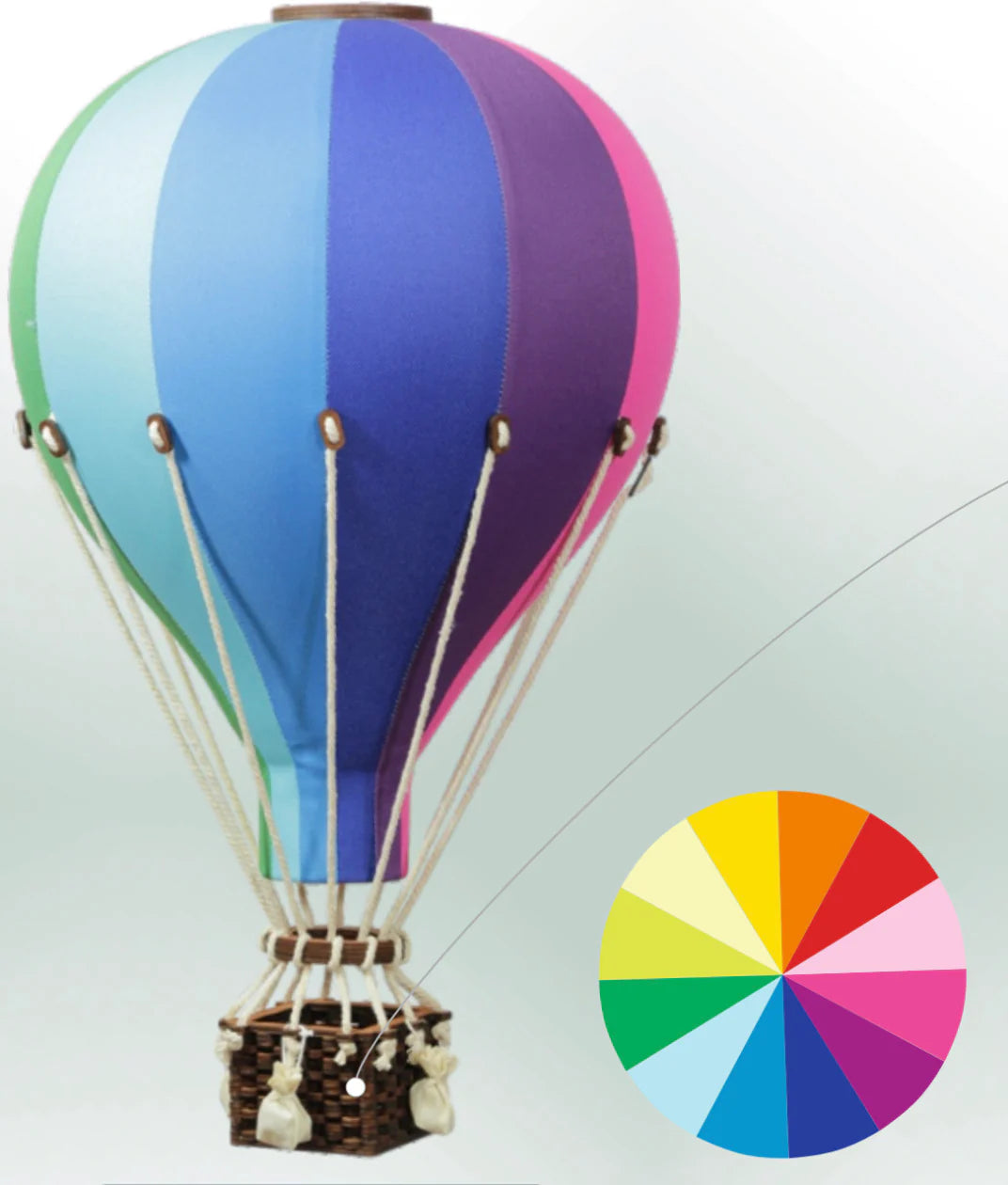 Loftbelgur - Rainbow S, M & L