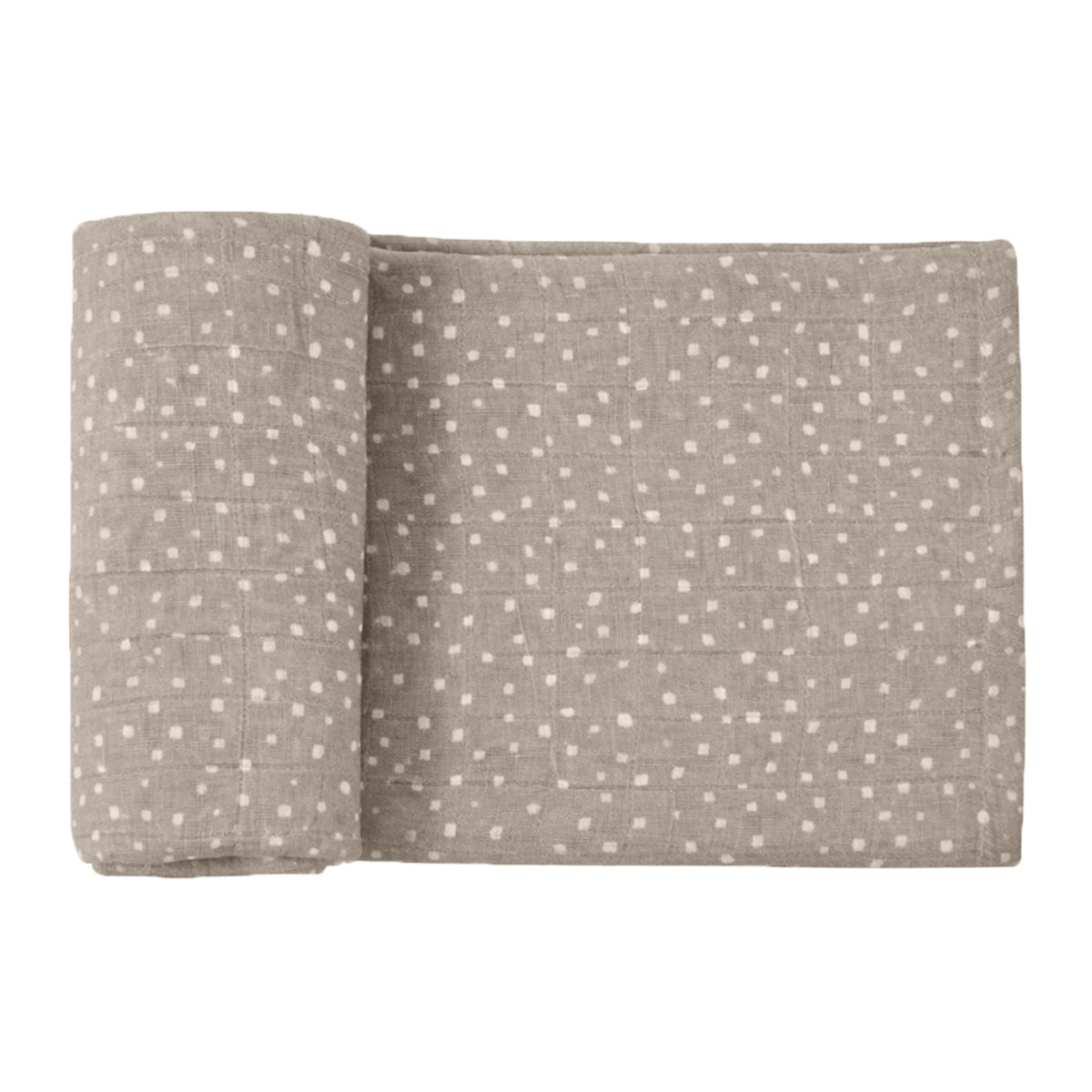 Bamboo Swaddle XL - Taupe Stones