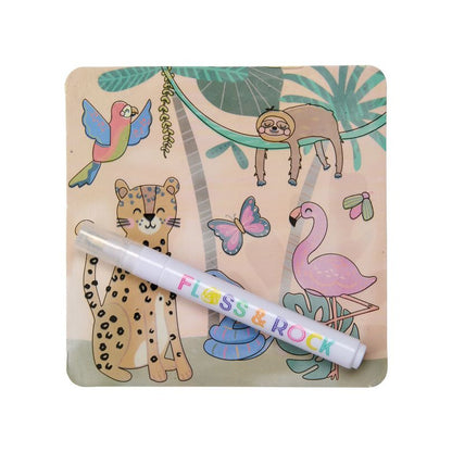 Magic Colour Changing Water Cards - Jungle