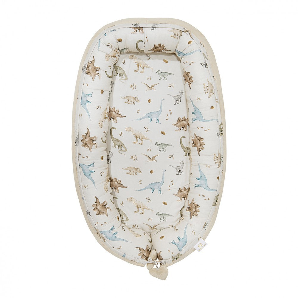 Bambus Ungbarnahreiður - Dino Beige