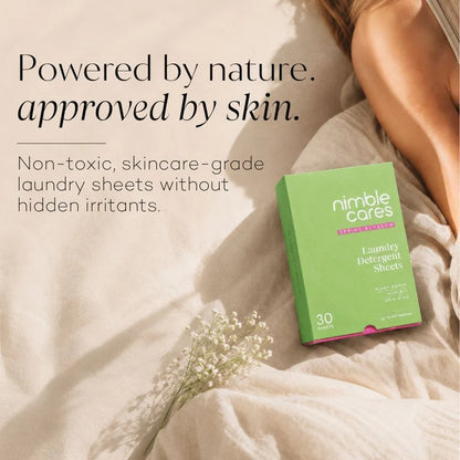 Nimble Cares Laundry Sheets - Spring Blossom