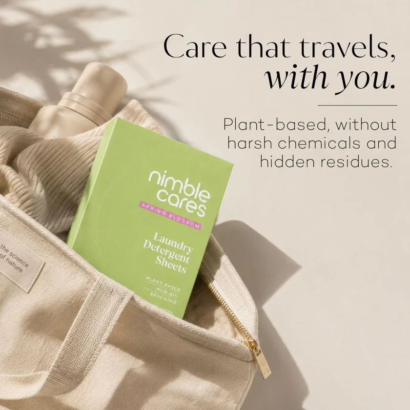 Nimble Cares Laundry Sheets - Spring Blossom