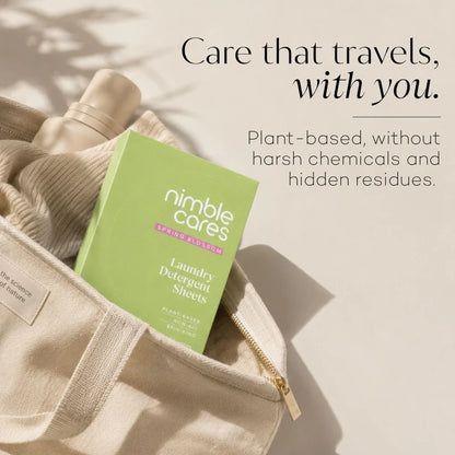 Nimble Cares Laundry Sheets - Spring Blossom