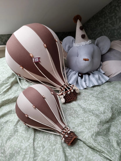 Loftbelgur - Chocolate/Beige S, M & L