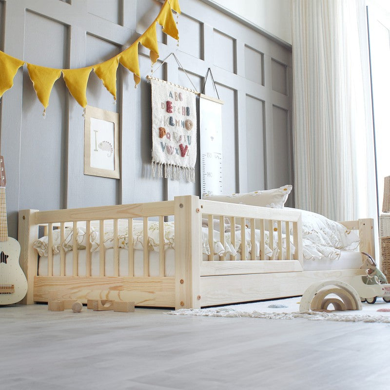 Barnarúm Basic Natural 160x80cm - FORPÖNTUN