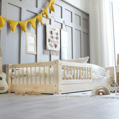 Barnarúm Basic Natural 160x80cm - FORPÖNTUN